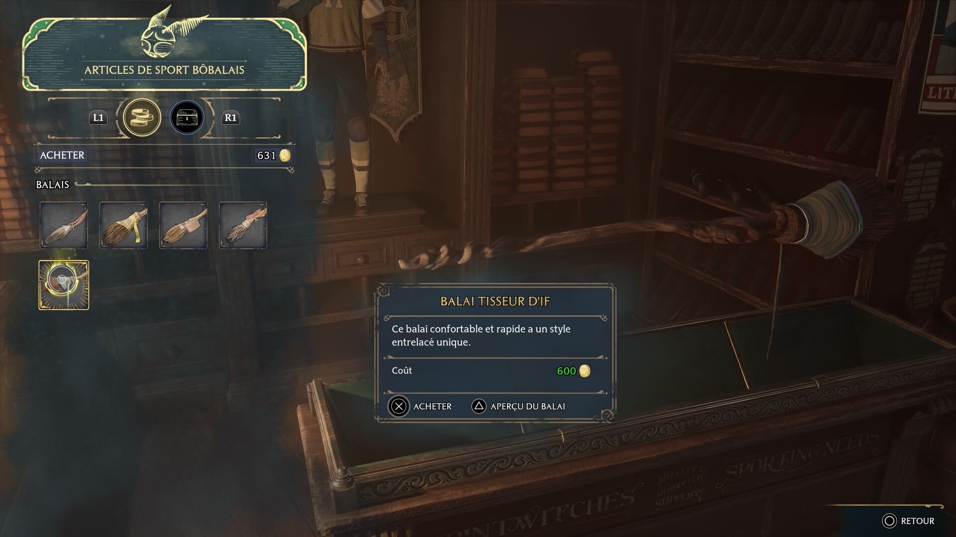 Liste balais Hogwarts Legacy Comment le débloquer et acheter tous les balais ? Millenium