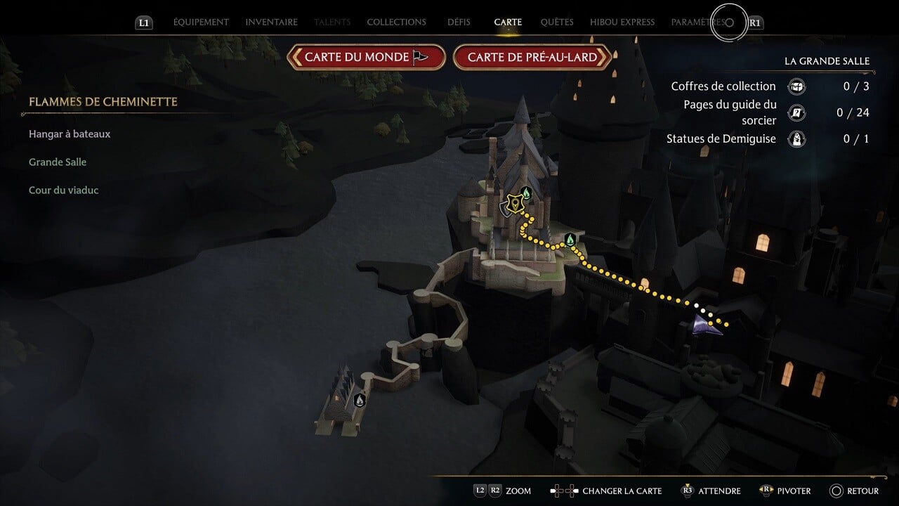 Hogwarts Legacy Comment passer du jour à la nuit ? Millenium