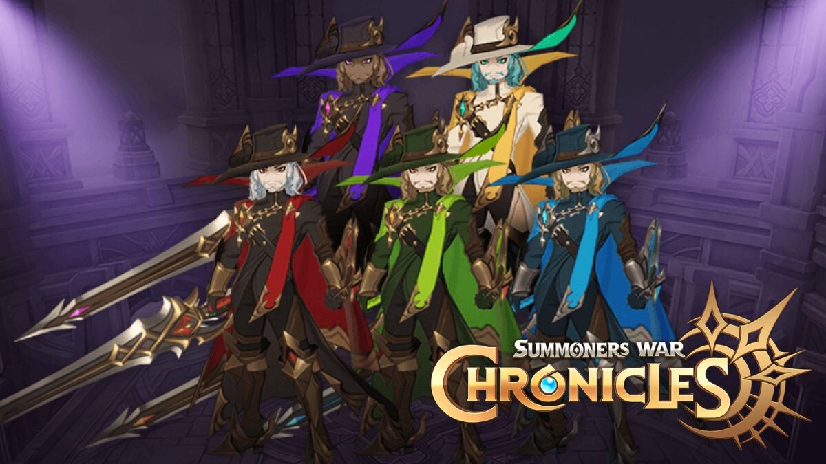 Summoners War Chronicles nouveau Nat 5 Chasseur de vampires et