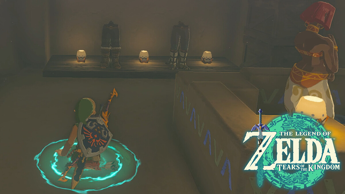 The Gerudo Secret Club in Zelda Tears of the Kingdom