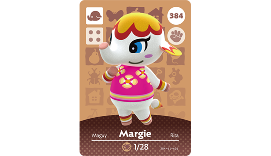Carte Amiibo de Maguy - Animal Crossing New Horizons