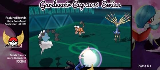 Un match de l'édition 2016 de la Gardevoir Cup - Pokémon Écarlate et Violet