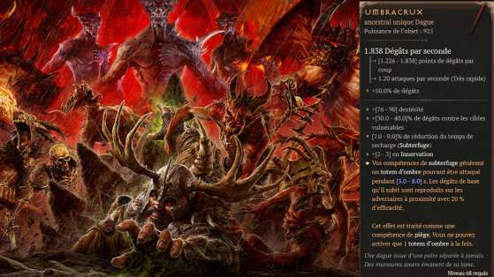 Umbracrux DIablo 4 : Comment obtenir cet objet Unique durant la Saison 5 ?