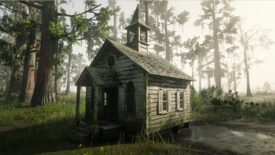 Petite église du Bayou - Red Dead Redemption 2