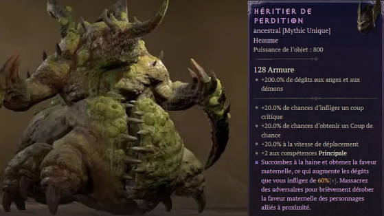 Héritier de perdition Diablo 4 : Comment obtenir cet objet Mythique Unique durant la Saison 7 ?