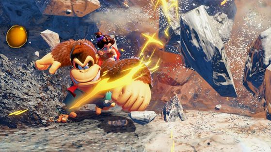 J'ai joué à Donkey Kong Bananza sur Nintendo Switch 2 et il va tout détruire sur son passage !