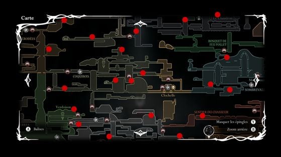 Alentours de Coquibois - Hollow Knight : Silksong