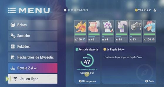 Légendes Pokémon Z-A