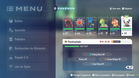 Légendes Pokémon Z-A