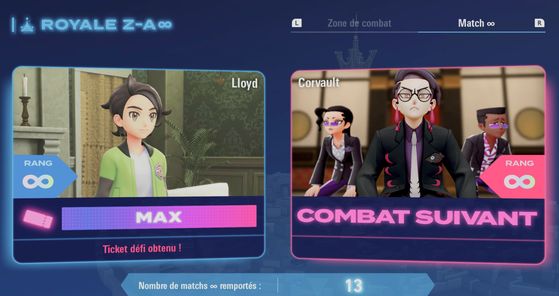 Royale Z-A Infini Pokémon ZA : Comment finir la quête du tournoi post game