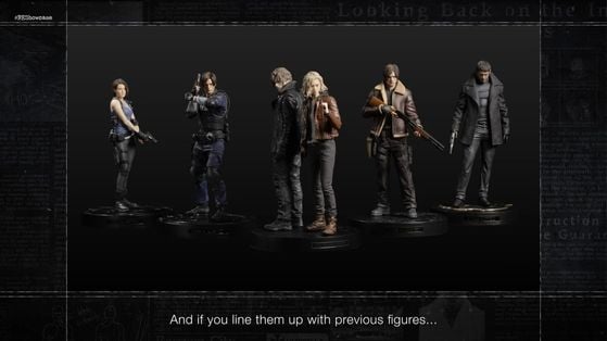 Resident Evil Requiem : Léon et Grace figurines - Resident Evil Requiem