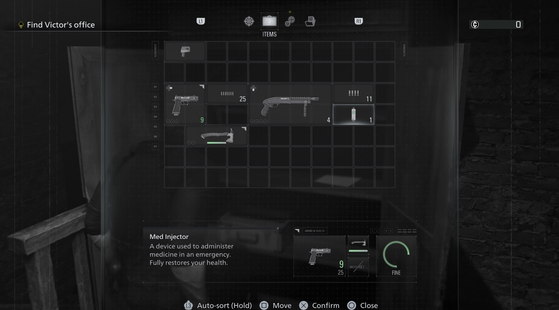 Resident Evil Requiem : Inventaire de Leon - Resident Evil Requiem