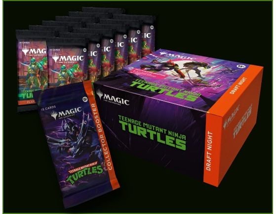 Magic x Teenage Mutant Ninja Turtles : Boîte 'Soirée de Draft' - Magic Arena