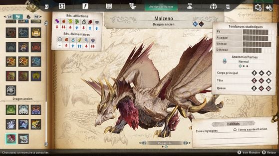 Malzeno - Monster Hunter Stories 3 : Twisted Reflection