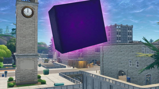Fortnite : la destruction de Tilted Towers annoncée par les runes du cube ?