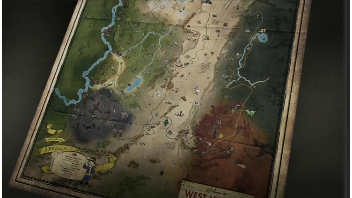 Fallout 76 ガイド: 宝の地図