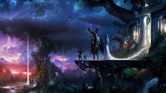 Teldrassil, par Wei Wang - World of Warcraft