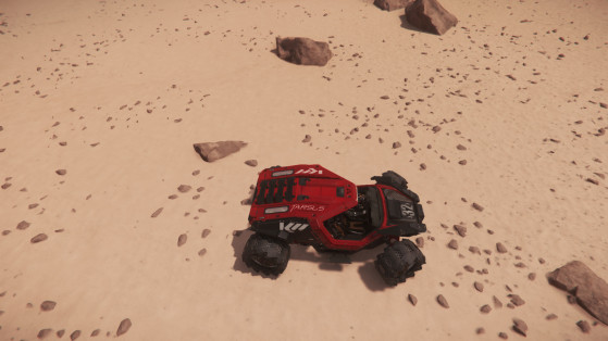 4 roues directionnelles - Star Citizen
