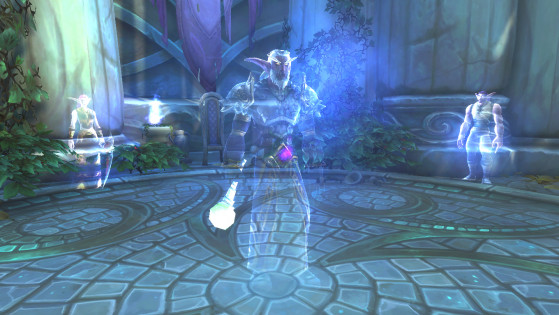 Les spectres du Prince Farondis et de sa cour au Palais Croulant - World of Warcraft