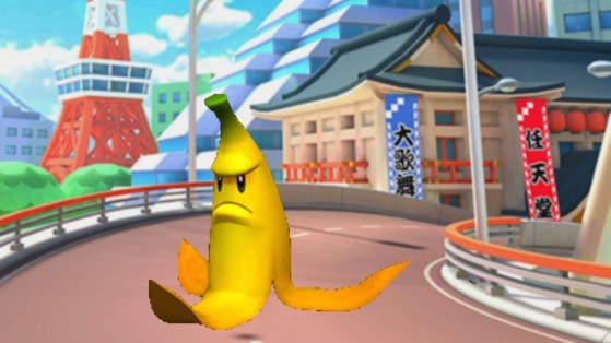 Mario Kart Tour : Utiliser la banane géante trois fois en tout, défi