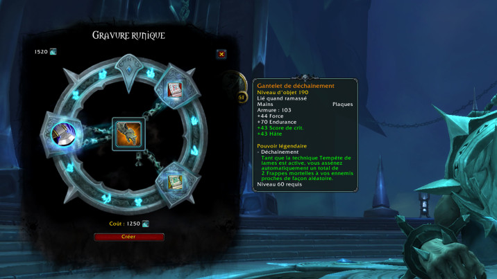 WoW : Forge de Domination, Objets légendaires de Shadowlands - Millenium