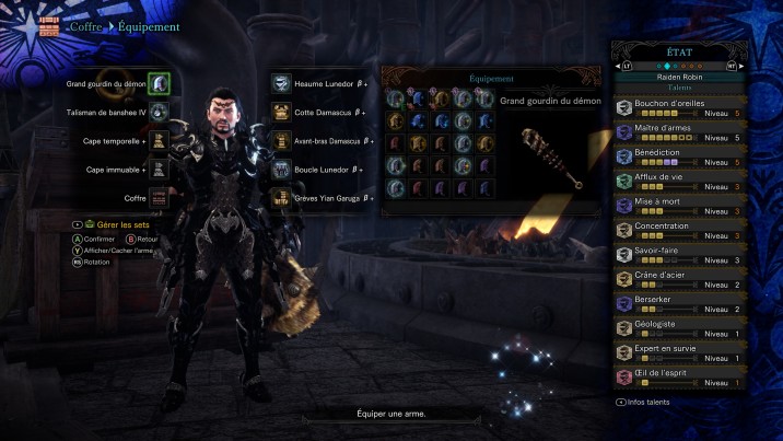 Talents - MHW Iceborne : Talents & choix d'arme à la Grande épée ...