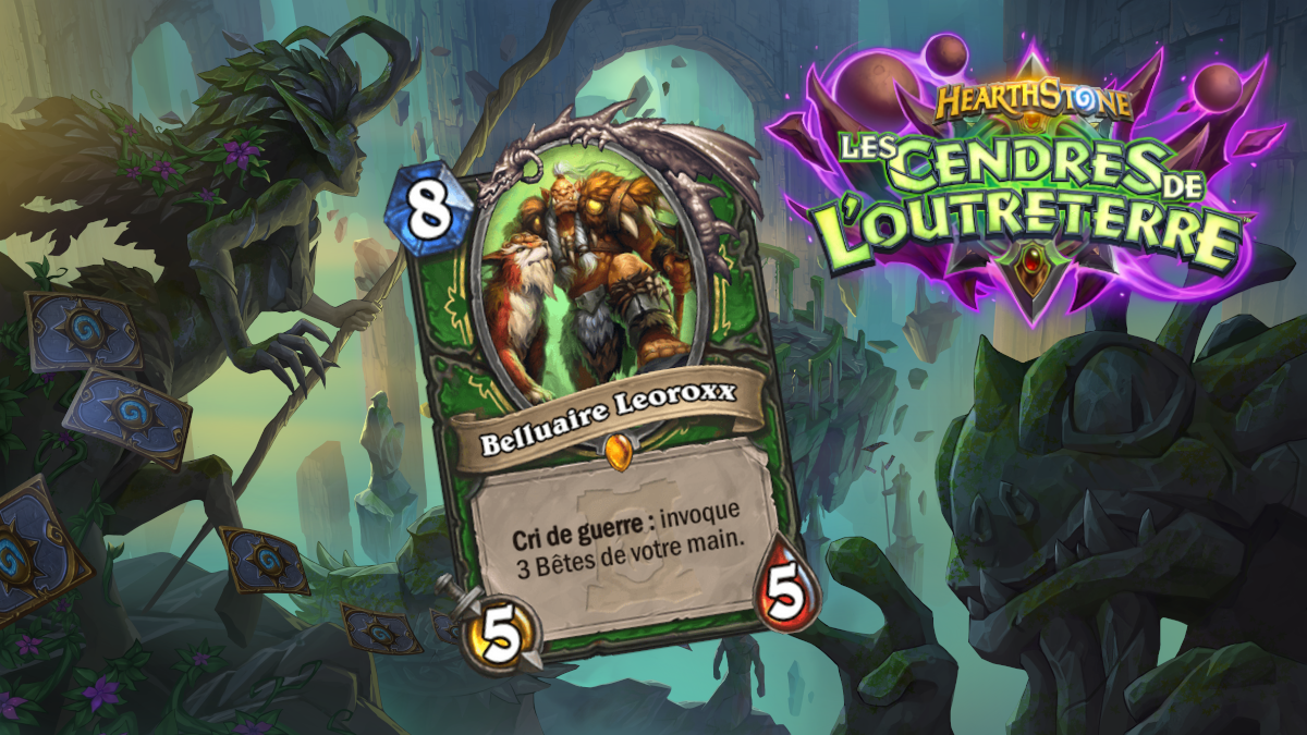 Hearthstone Cendres de l Outreterre nouvelle carte L gendaire