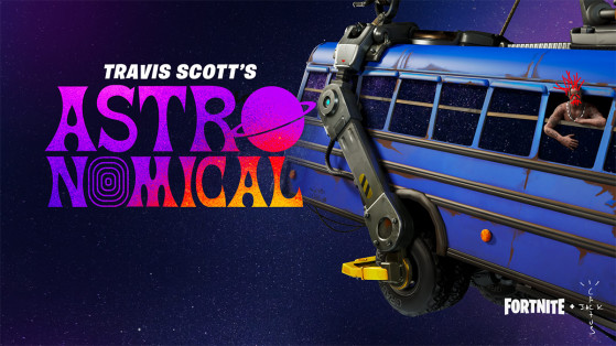 Fortnite : Concert de Travis Scott Astronomical, infos, dates, objets
