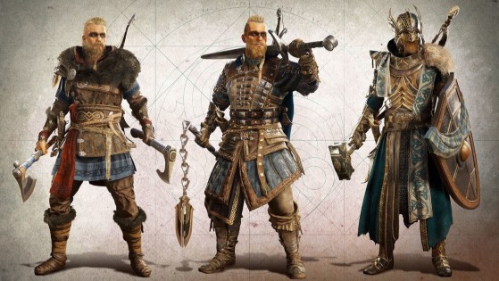 Différentes apparences possibles pour Eivor - Assassin's Creed Valhalla