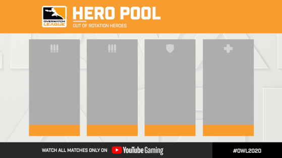 Overwatch : Héros Pool retiré définitivement du mode compétitif, owl 1 héros pool par mois