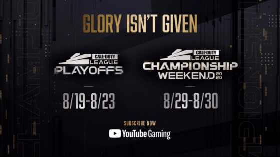 Call of Duty League : date et format des Playoffs et Championship weekend