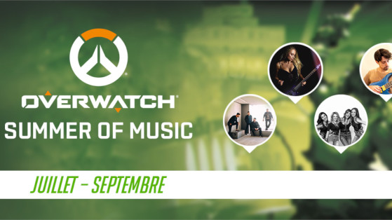 Overwatch : Summer of Music, Talents musiques juillet - septembre