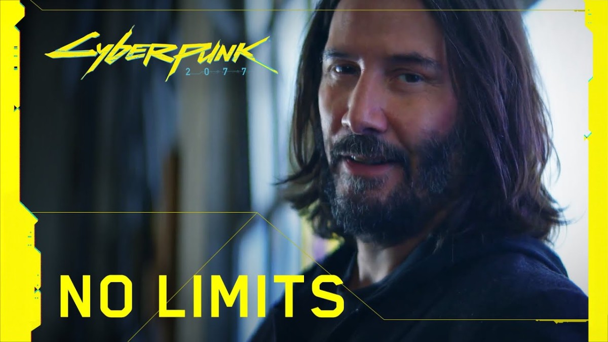 《Cyberpunk 2077：無極限》，基努李維的廣告