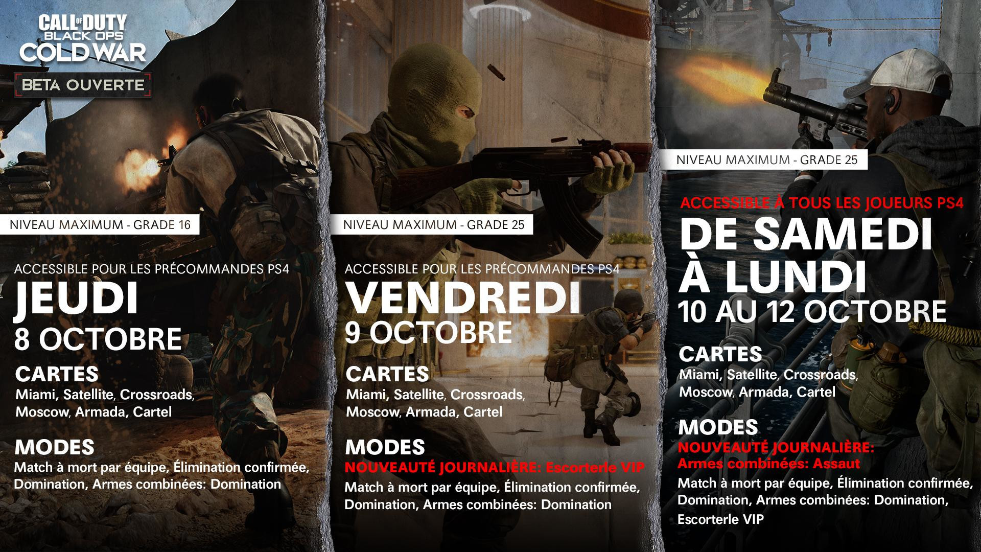 Call Of Duty Black Ops Cold War Les Dates De Sortie De La Bta Et De L