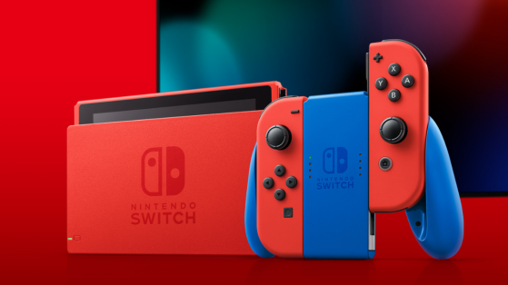 Nouvelle Nintendo Switch aux couleurs de Mario annoncée