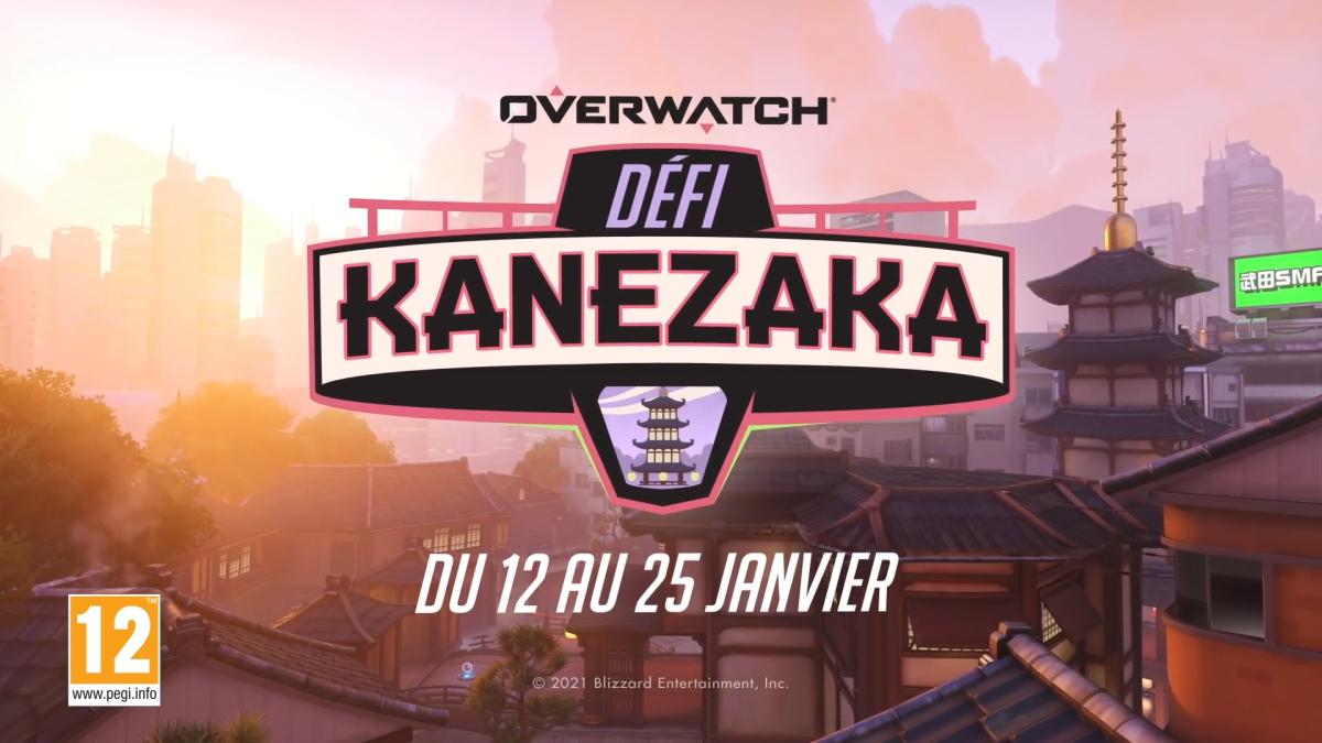 Défi Kanezaka，《鬥陣特攻》：Remportez le Skin Kyōgisha de Hanzo！