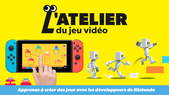 L'atelier du jeu vidéo : Nintendo dévoile son tout nouvel éditeur de jeu