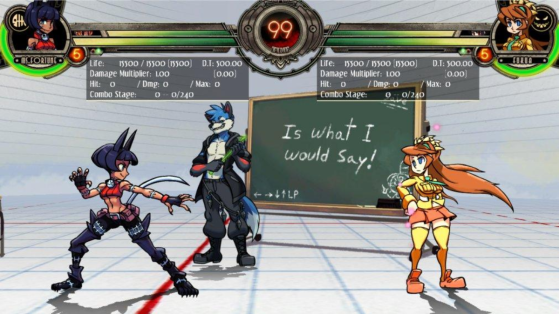 L'avatar de SonicFox est visible au second plan - VS Fighting