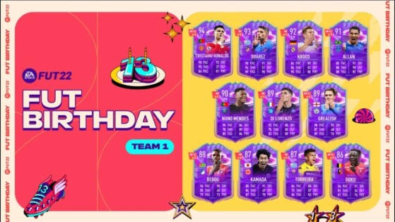 FIFA 22 : La première équipe FUT Birthday enfin dévoilée !