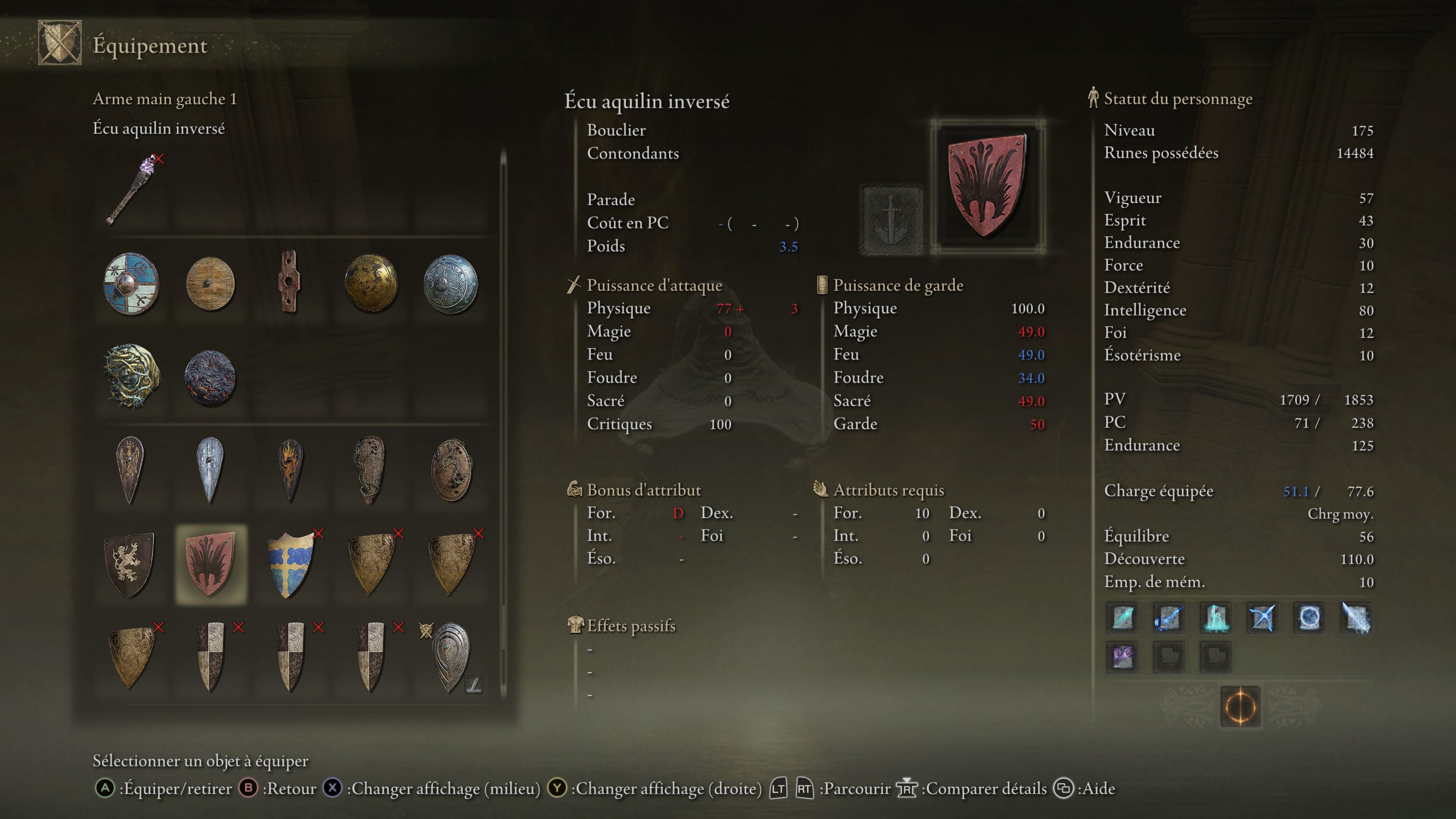 Bouclier Viking Clan du Grand Corbeau