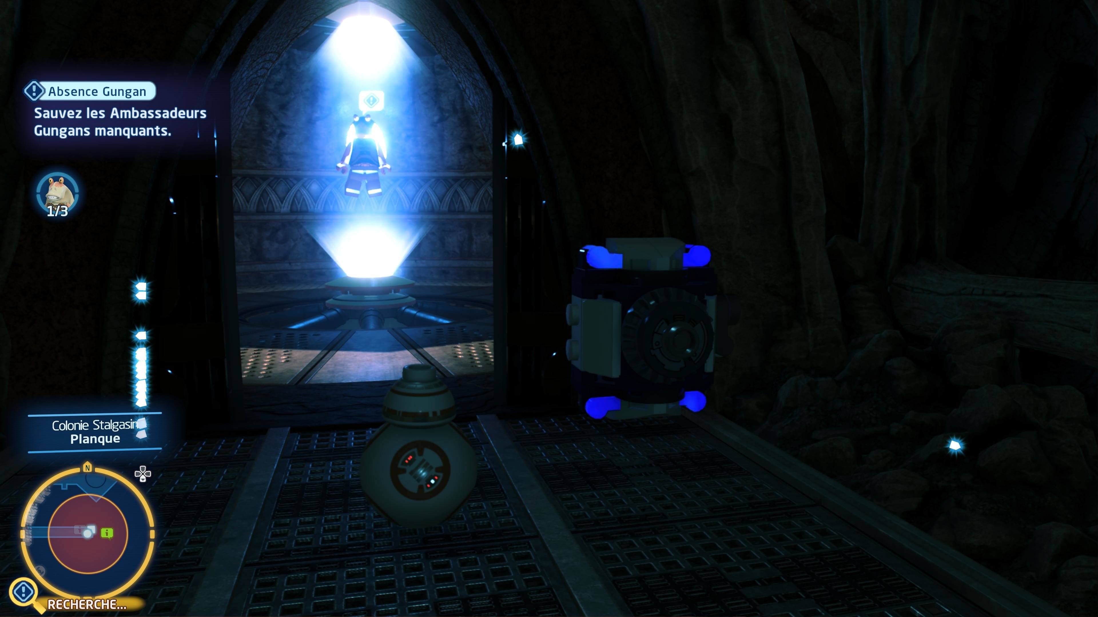 Gungan LEGO Star Wars La Saga Skywalker Spatule, Dragon des marais