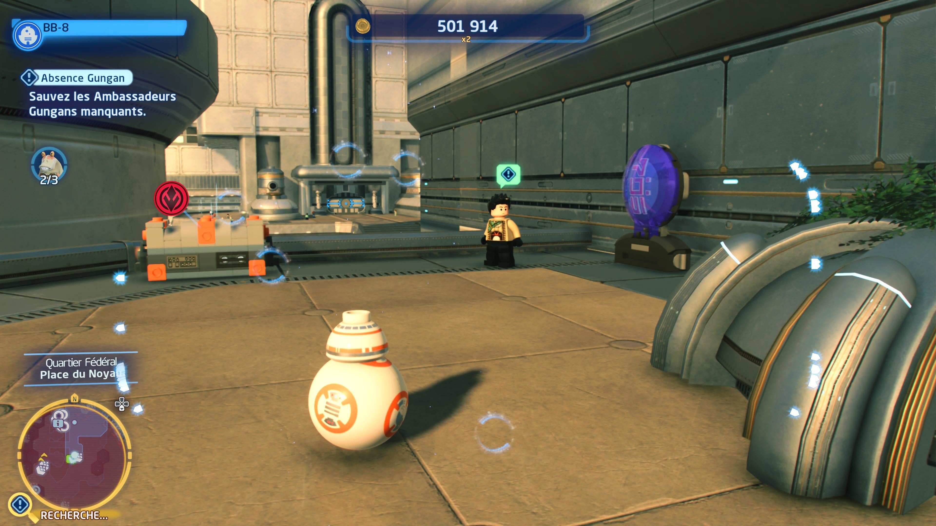 Gungan LEGO Star Wars La Saga Skywalker Spatule, Dragon des marais