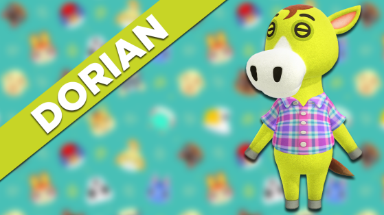 Dorian Animal Crossing New Horizons : tout savoir sur cet habitant