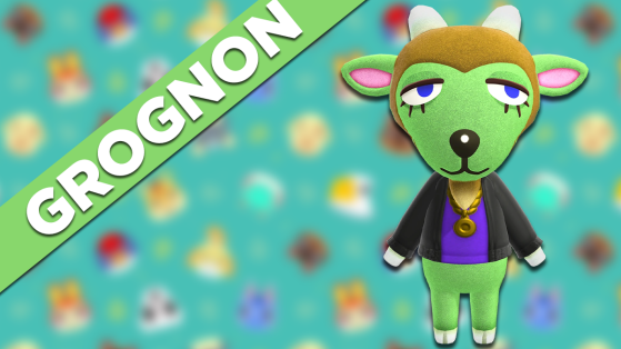 Grognon Animal Crossing New Horizons : tout savoir sur cet habitant
