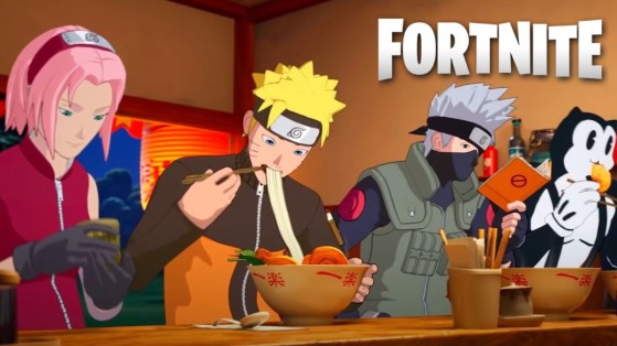 Fortnite x Naruto : les nouveaux skins confirmés par une pub au Japon