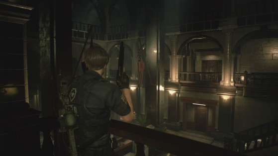 Le commissariat est réellement impressionnant - Resident Evil 2 Remake
