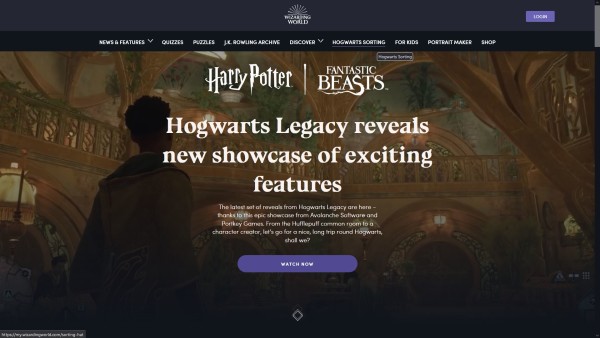 Pottermore Hogwarts Legacy : Comment faire le test des maisons officiel ? -  Millenium