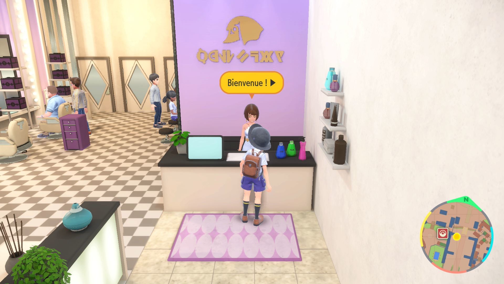 Changer vêtement Pokémon Écarlate et Violet Comment changer sa tenue et son apparence