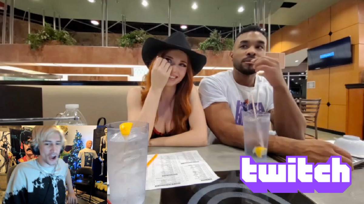 Twitch：Amouranth 和該平台的另一位明星之間正在萌芽的戀情？