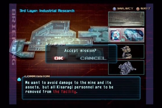 Briefing d'Armored Core 3 - Armored Core 6